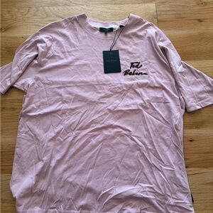 Ted Baker Light Pink Short Sleeve Tee NEW